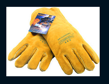 威特仕10-2000牛皮电焊手套 专业焊接防护的首选劳保工具